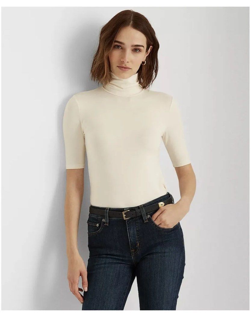 Ralph lauren short sleeve turtleneck on sale