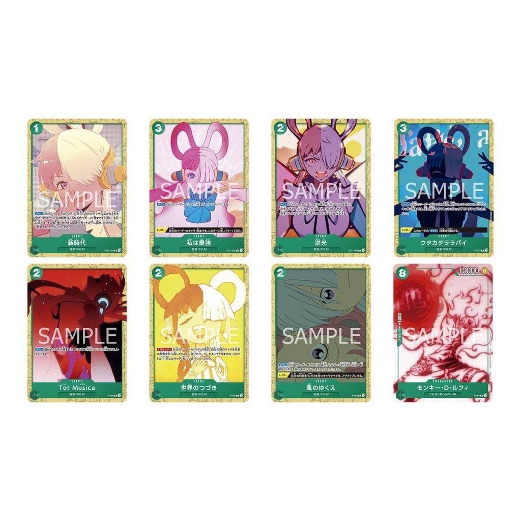(PO / READY STOCK) Uta Encore Pack Promo Set | One Piece Card Game TCG  , Hobbies & Toys, Toys & Games on Carousell