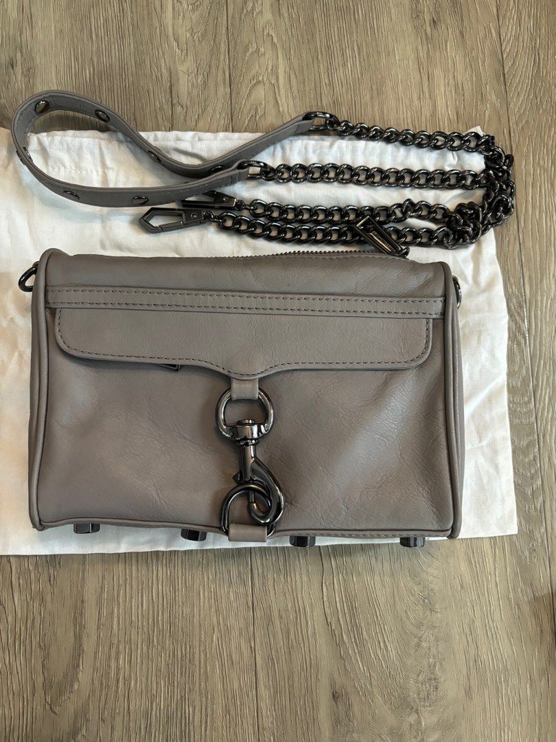 Rebecca minkoff mini mac grey online
