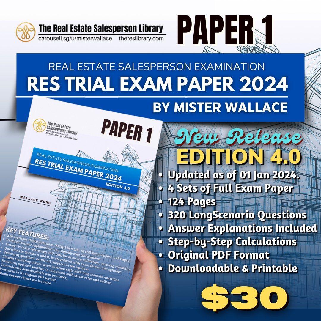 RES Exam Questions, RES Exam Paper (PAPER 1) for RES Exam 2024 by ...