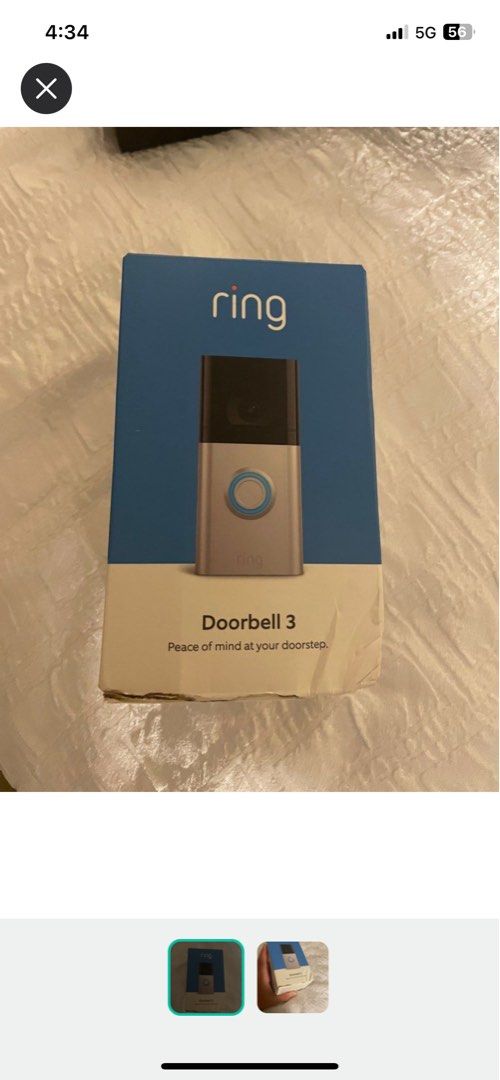 Ring Doorbell Gen 3, Furniture & Home Living, Security & Locks