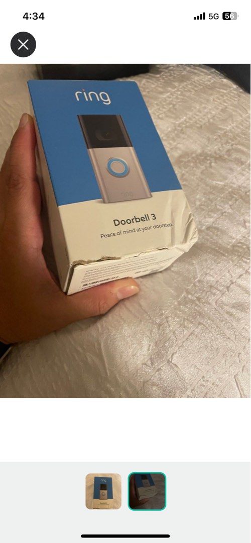 Ring Doorbell Gen 3, Furniture & Home Living, Security & Locks