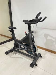 Saddle Row Chris Sports Stationary Indoor Bike with Ride Kit Inclusions