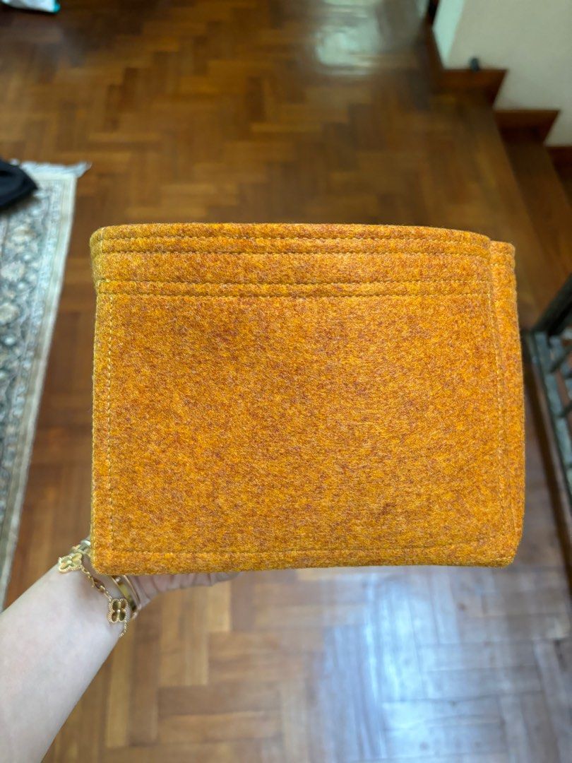 Samorga insert for Goyard Mini Anjou Honey Mustard Heather
