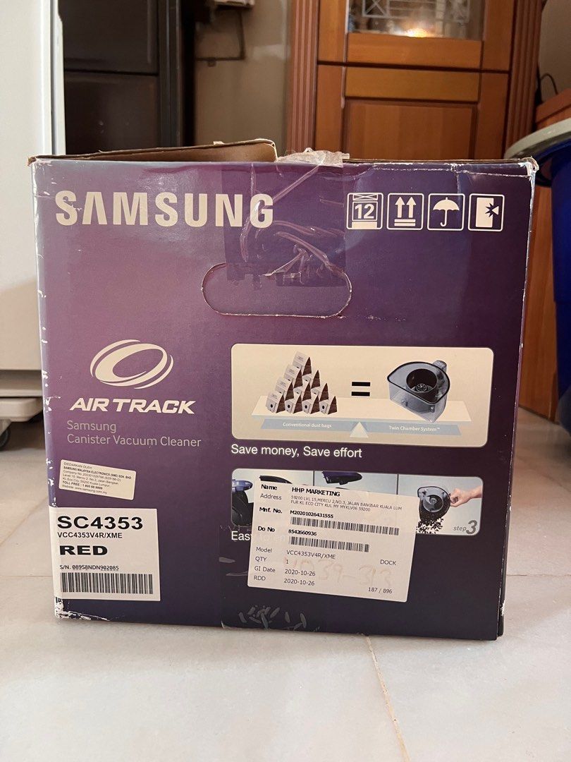 Samsung AirTrack Vacuum Cleaner, TV & Home Appliances, Vacuum Cleaner ...