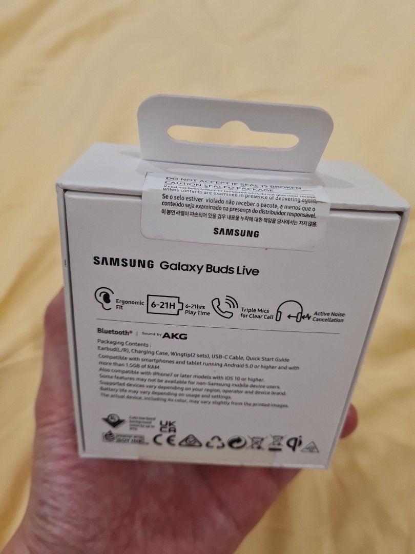 Samsung buds live store quick start guide