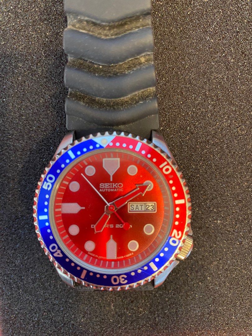 Seiko Diver 200m Pepsi Men s Fashion Watches Accessories