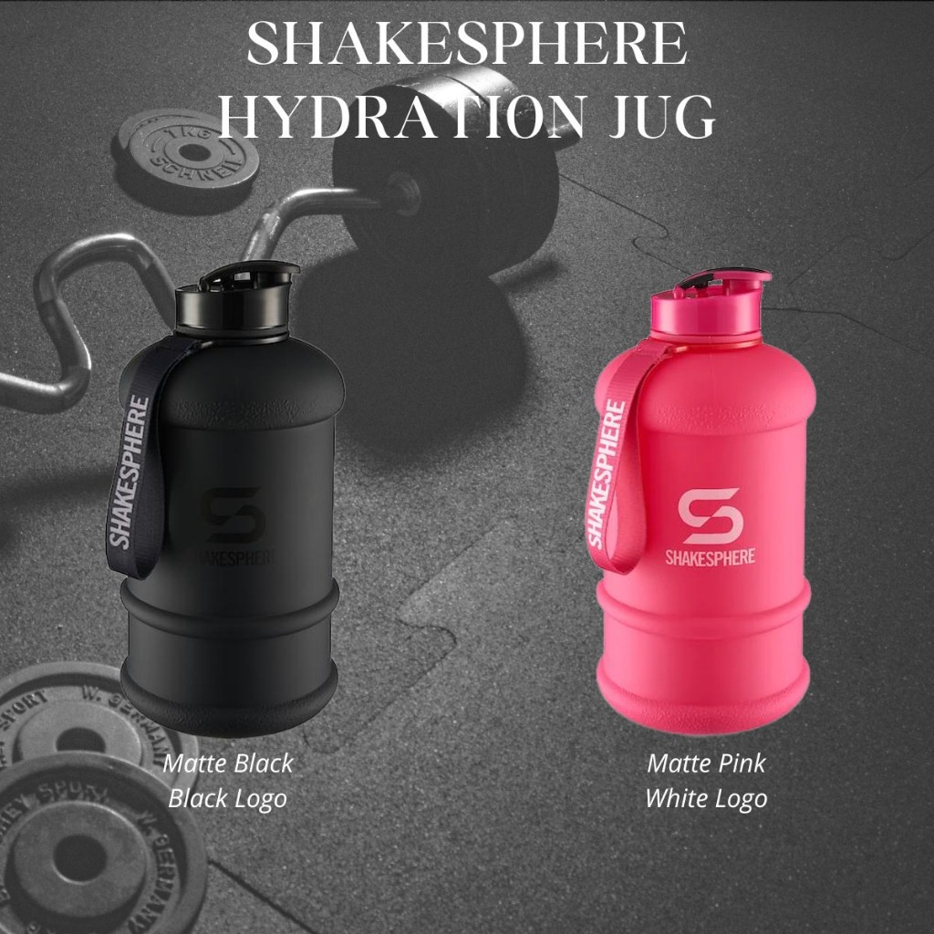 ShakeSphere 1.3L Hydration Jug 1.3L / Matte Pink/White Logo