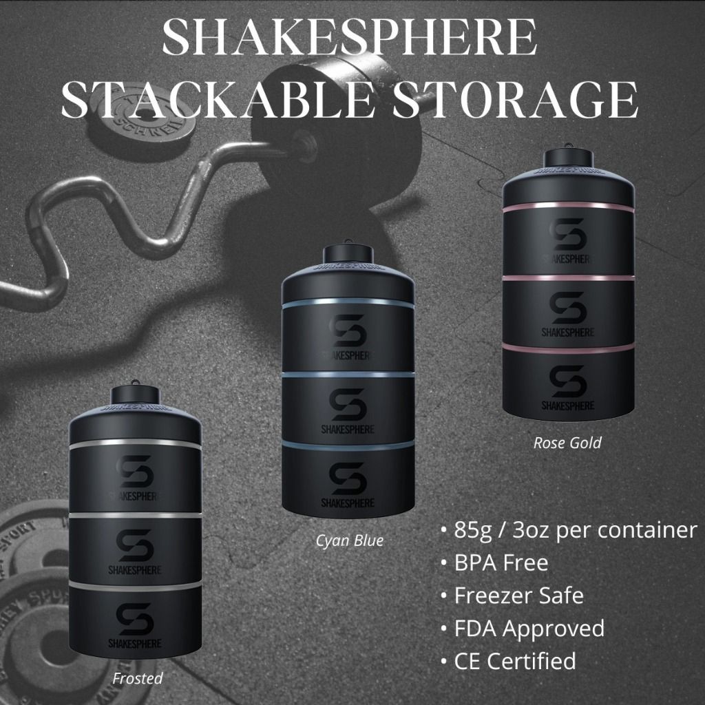 ShakeSphere Stackable Storage One Size / Cyan Blue