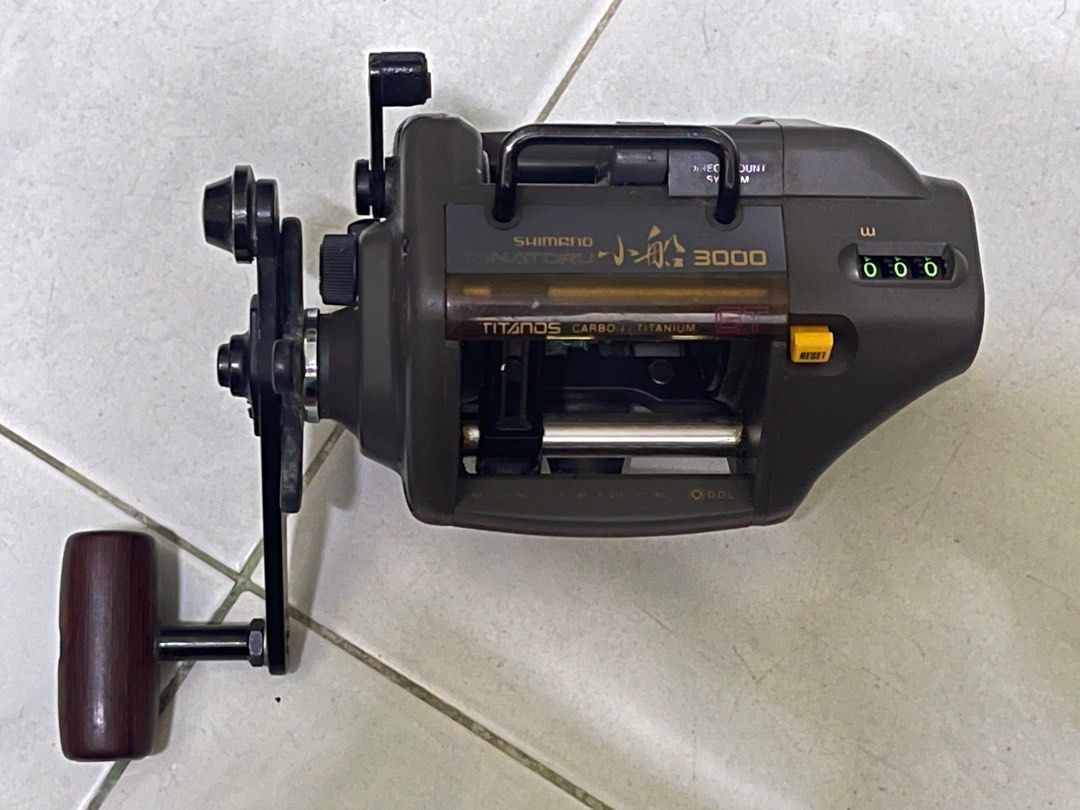 SHIMANO TITANOS TANATORU KOBYNE GT 3000 VINTAGE REEL DOUBLE