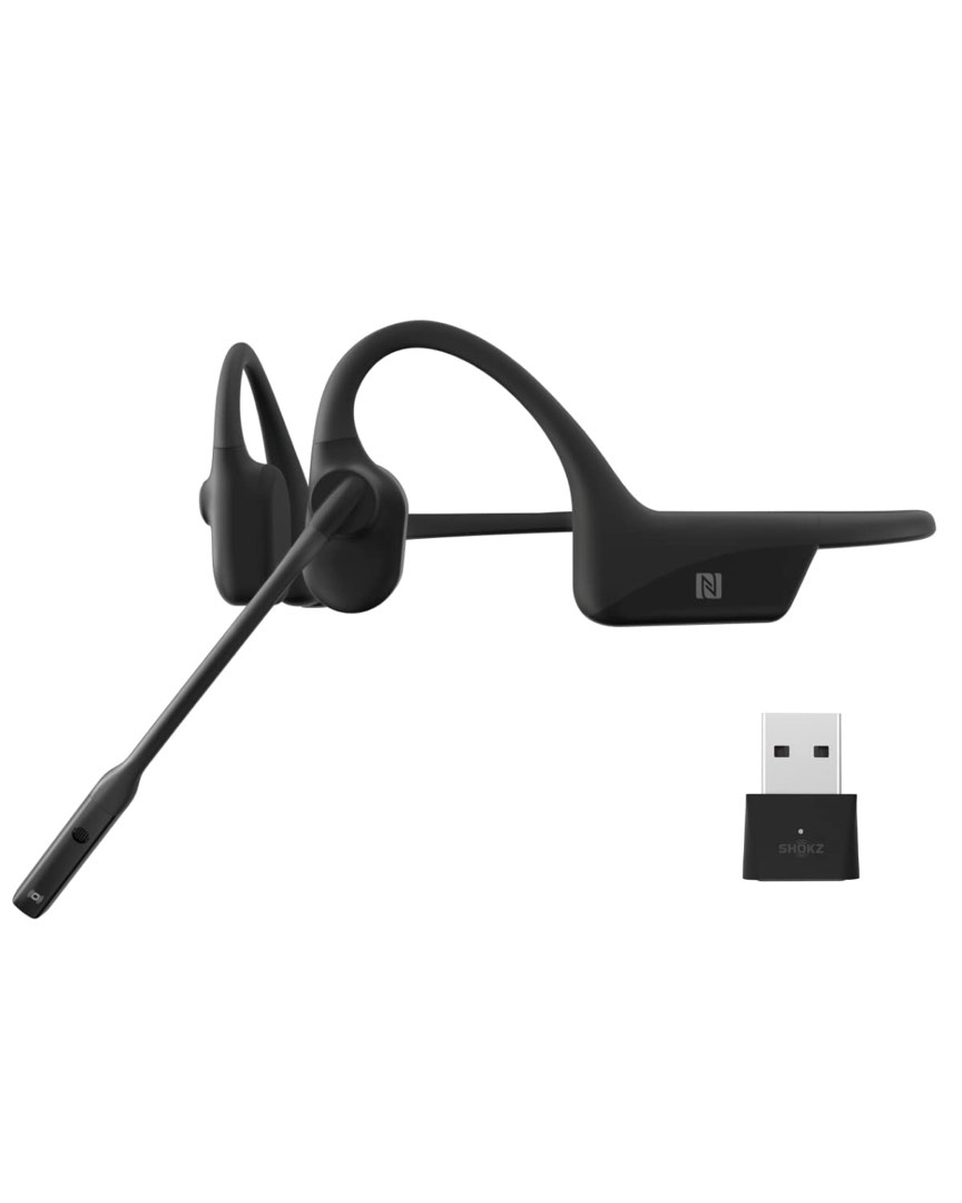 Shokz OpenComm UC C102 專業通訊骨傳導耳機黑色香港行貨Headset