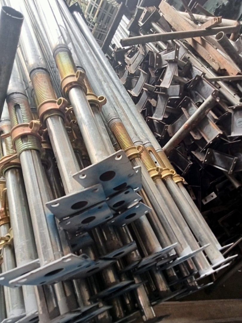 SHORING JACK (Category: Construction & Building Materials) located in Valenzuela. Submitted by elizabeth.nietes (Listing ID 1273341425, Image 2). Description: AVAILABLE SHORINGJACK SCH 20/40 3.4 MTRS 3.8 MTRS 4.5MTRS ALSO AVAILABLE ✅ SCAFFOLDING SET SCH 20/40 ✅ GI PIPES SCH 20/40 ✅ ANGLE BARS ✅ TUBULARS ✅ DEFORMED BARS ✅ SQUARE BAR/ ROUND BARS ✅ SWIVEL & FIXED CLAMP ✅ C-PURLINS WE DELIVER WITH DELIVERY CHARGE MODE OF PAYMENT: COD / BANK TRANSFER 