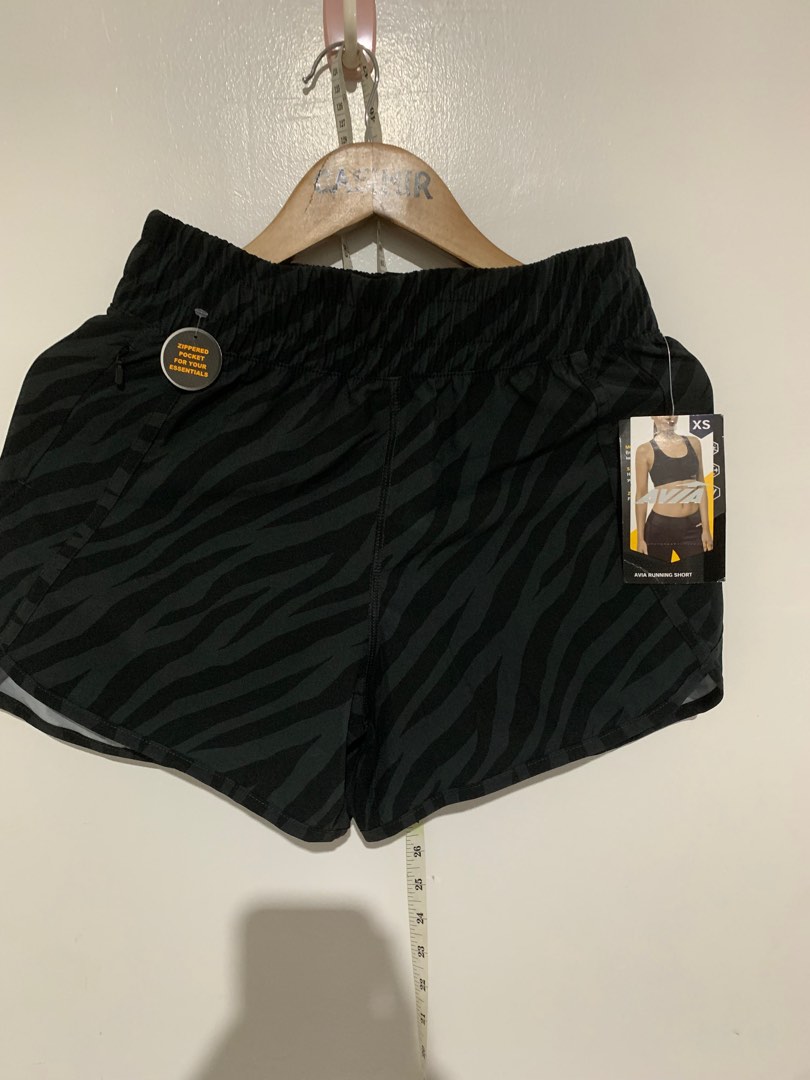 Size XS Avia Short Running Short with bike liner Women s Fashion