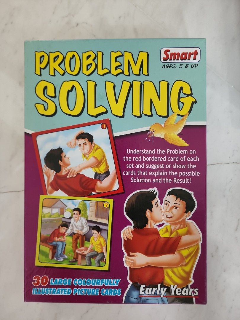 Problem Solving Game Toy Smart Problem Solving - Game Cards for Children, Hobbies & Toys, Toys ...