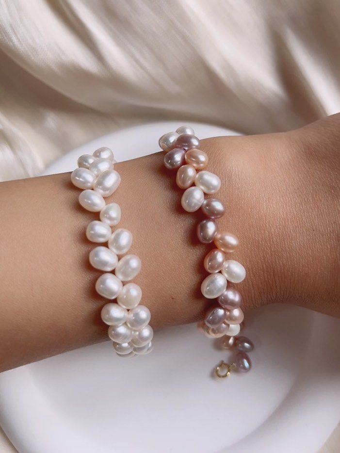 Real pearl online bracelet price