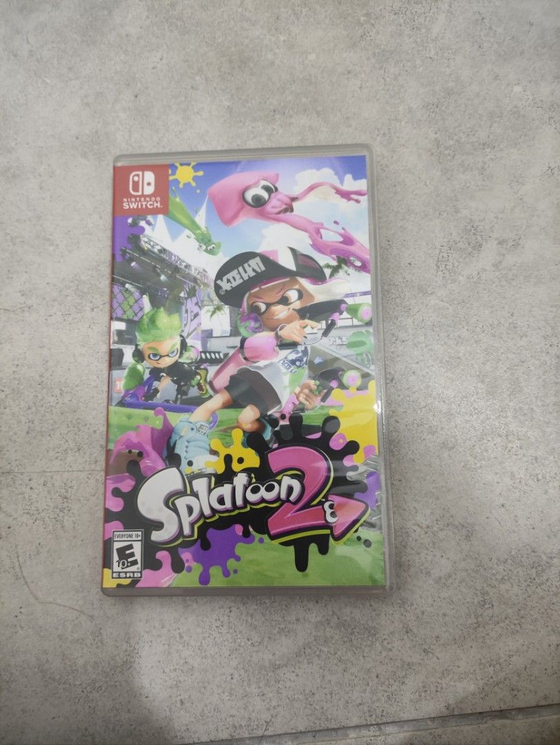 Used splatoon store 2 nintendo switch