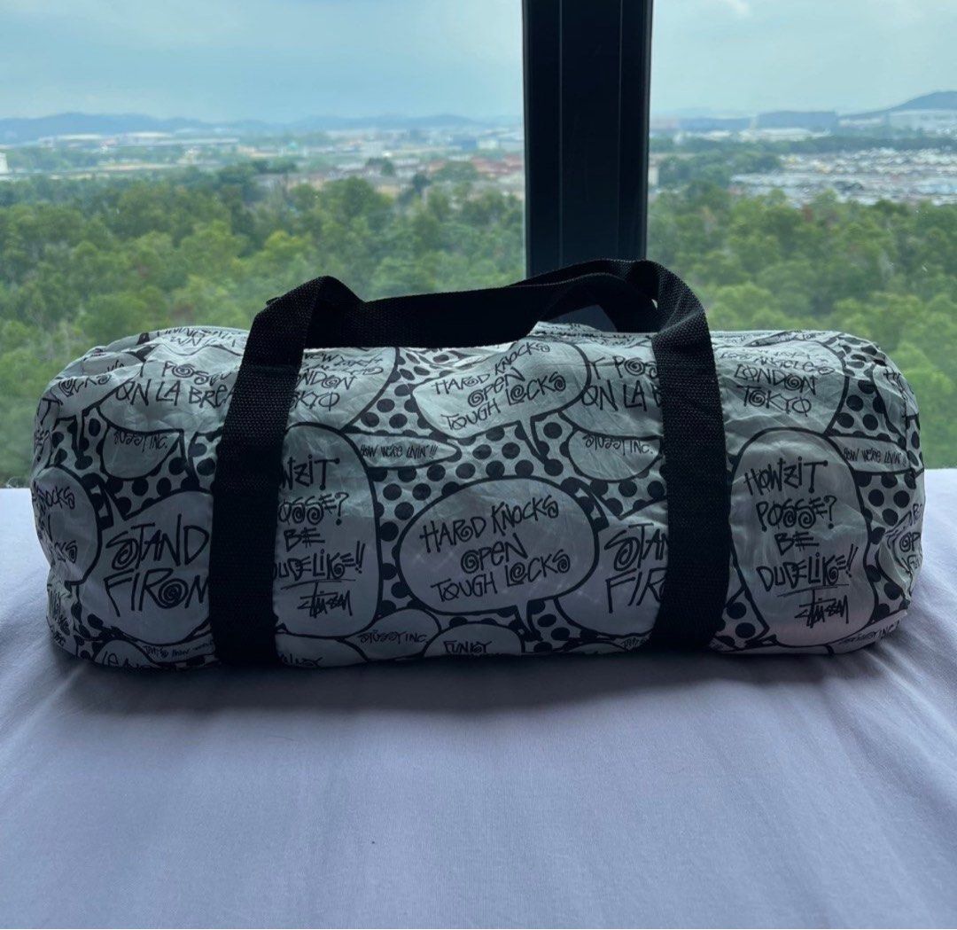 Stussy duffle bag store