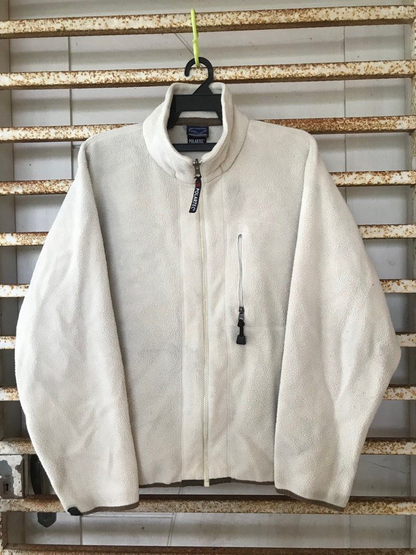 Super Field Gear x POLARTEC Fleece Jacket XL Beige Patagonia Deep