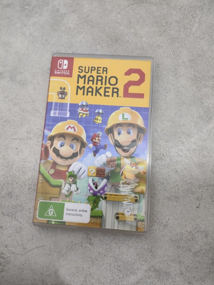 Used super 2024 mario maker 2