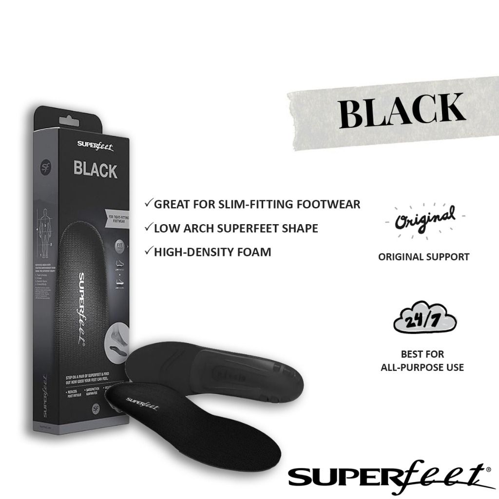 Superfeet black hotsell