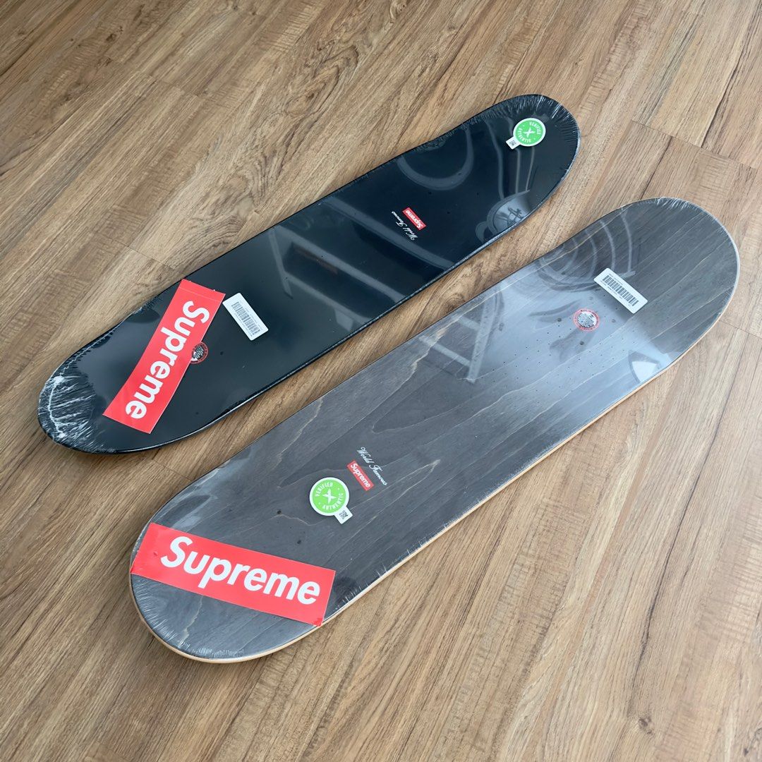 スケートボード supreme smurfs skateboard Black Supreme Smurfs™ Skateboard (FW20) - $60