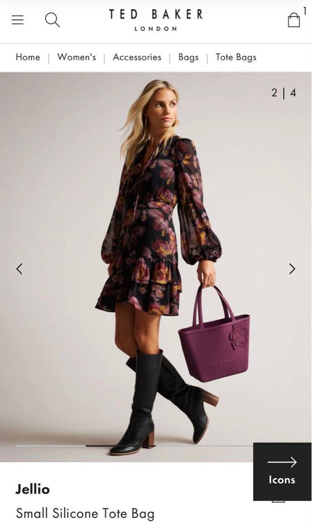Ted baker silicone bag new arrivals