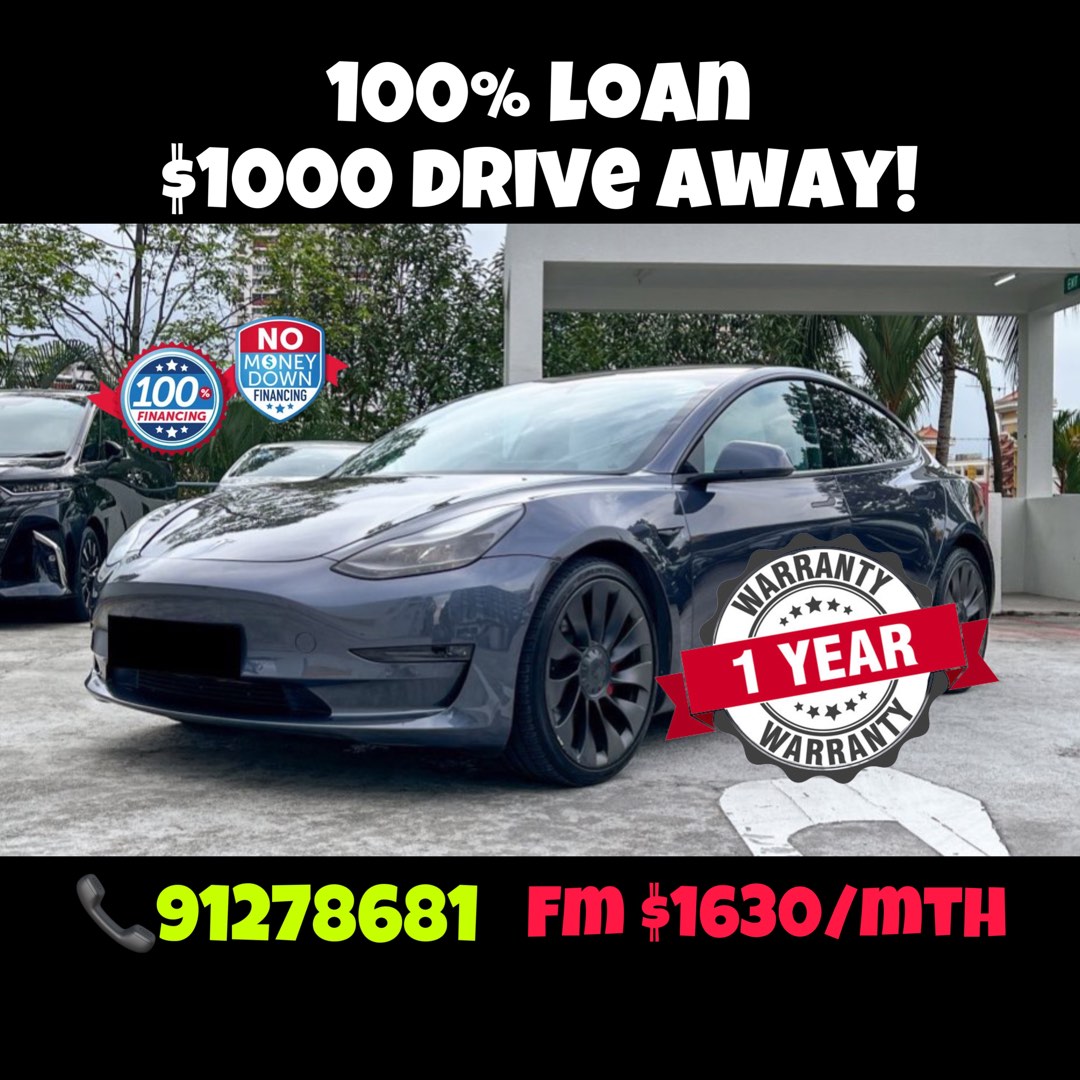 Model 3 on sale loan