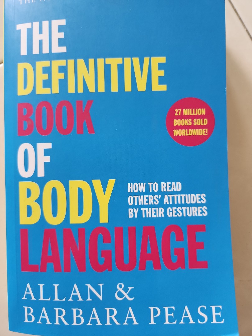 The Definitive Book Of Body Language By Allan And Barbara Pease Hobbies And Toys Books 7568