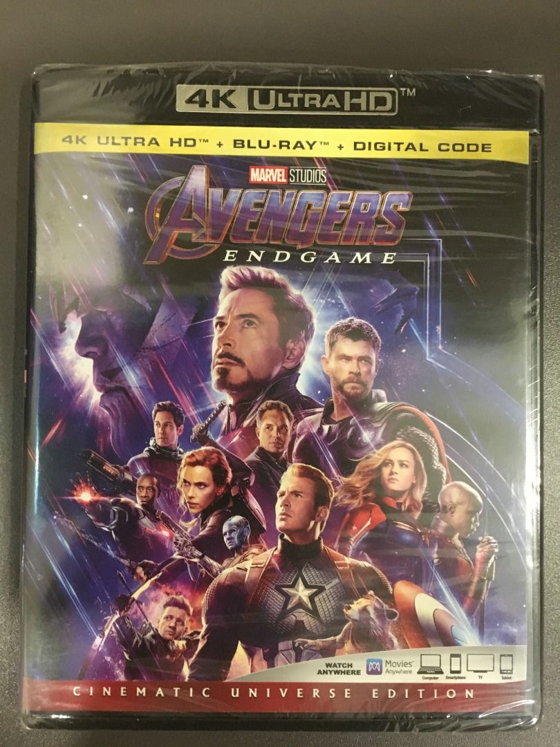 Avengers: Endgame 4K Blu-ray (Cinematic Universe Edition)