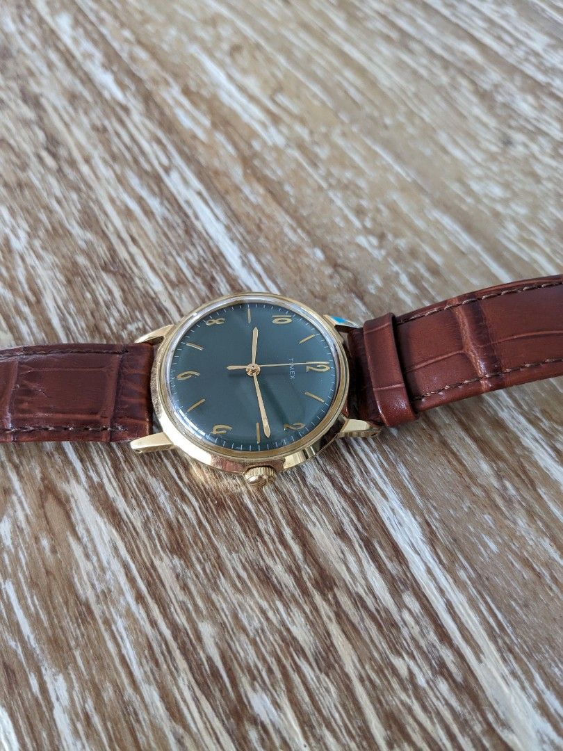 Timex marlin green dial store