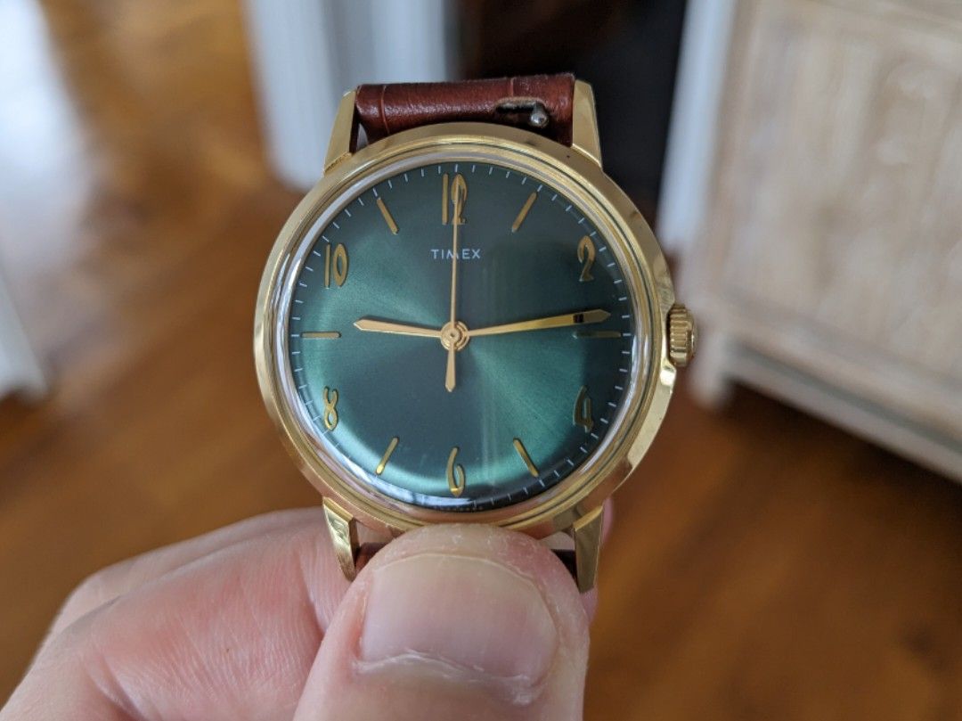 Timex marlin 34mm cheap green