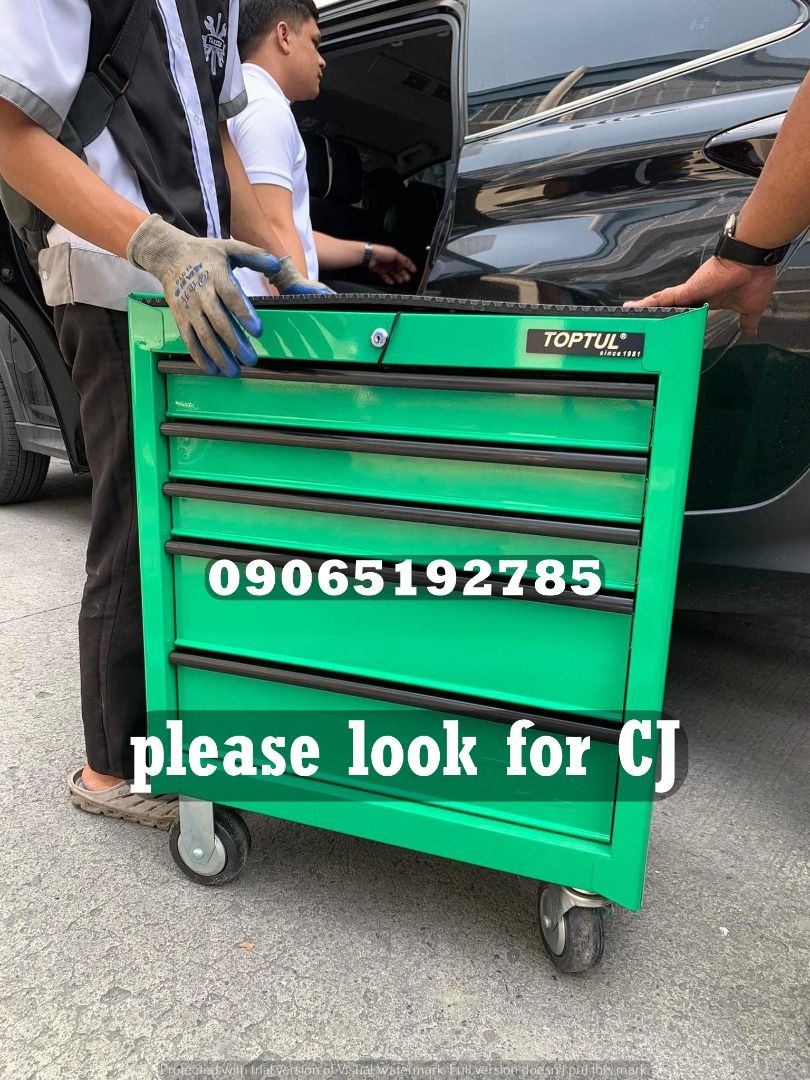 Toptul Green Mechanical Tool Set (Category: Construction Tools & Equipment) located in Makati City. Submitted by claire_joy (Listing ID 1273202529, Image 2). Description: CONTACT DETAILS: 📌0-9-0-6-5-1-9-2-7-8-5 please look for CJ. 🧭LOCATION: 📍Manila Mayhaligue St. Abad Santos Manila 📍Cavite Centennial Rd Kawit Cavite note: price may change without prior notice..