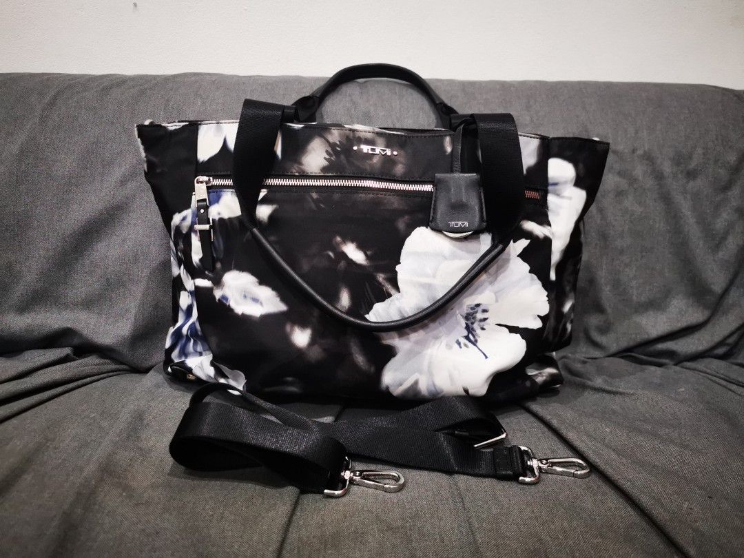Tumi Mauren Voyageur Photo Floral Tote Bag Authentic Fesyen