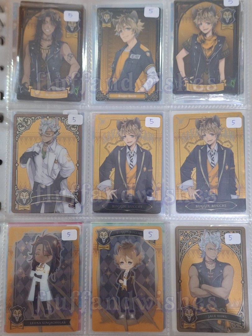 Twisted Wonderland Cards, Hobbies & Toys, Toys & Games on Carousell
