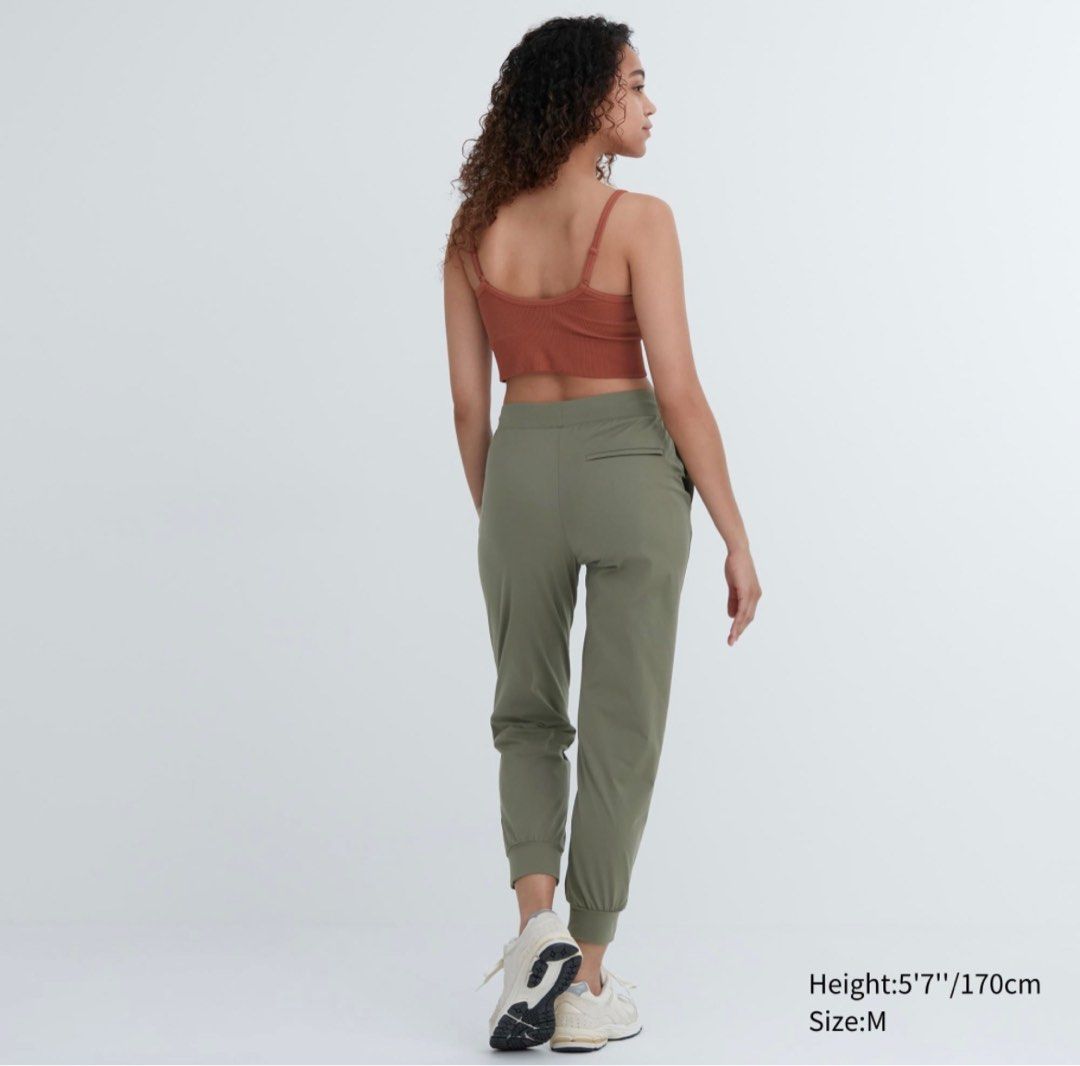 UNIQLO Airism ultra stretch jogger pants, Women's Fashion, Bottoms