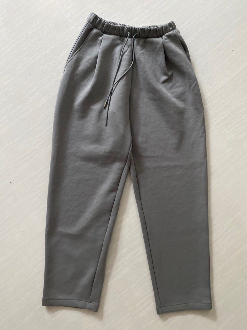 Grey Sweatpants Uniqlo Sweat Shorts Track Pants Uniqlo Basic