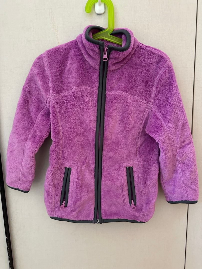 Purple Universal Traveller Fleece Jacket Babies Kids Babies