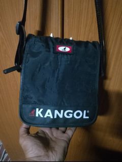 VINTAGE 90's RARE FIND KANGOL SLING BAG..