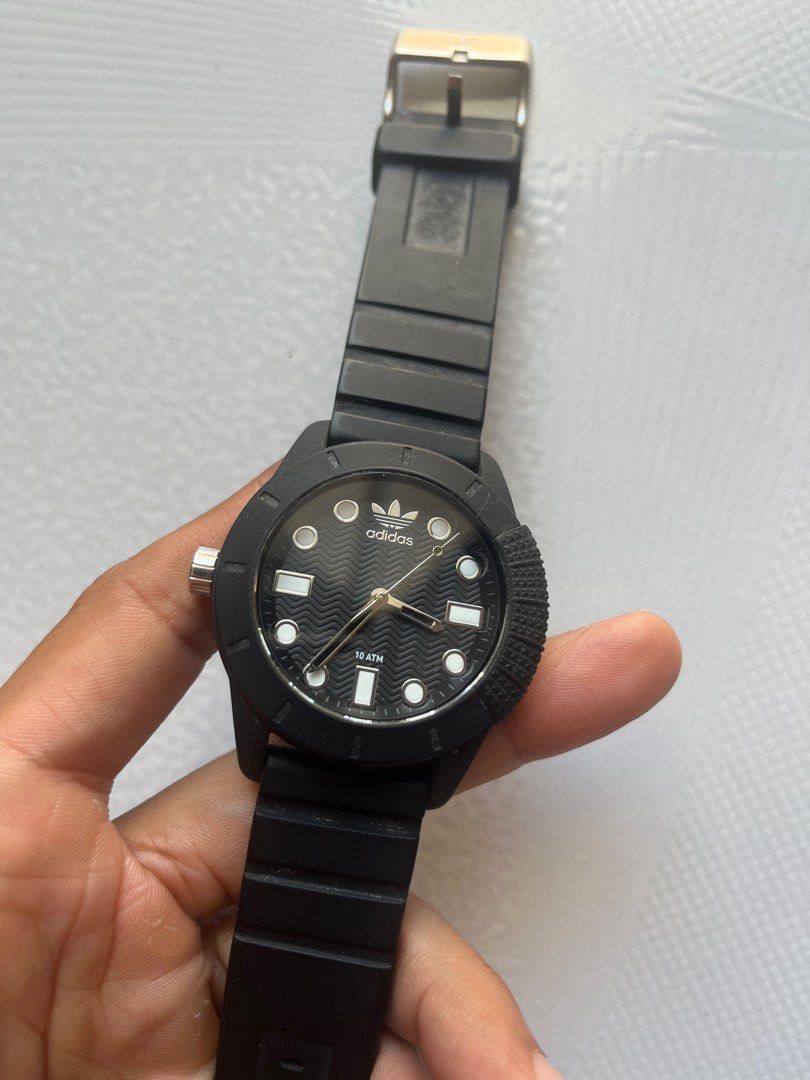 Adidas originals men's deals adh3101 black strap watch
