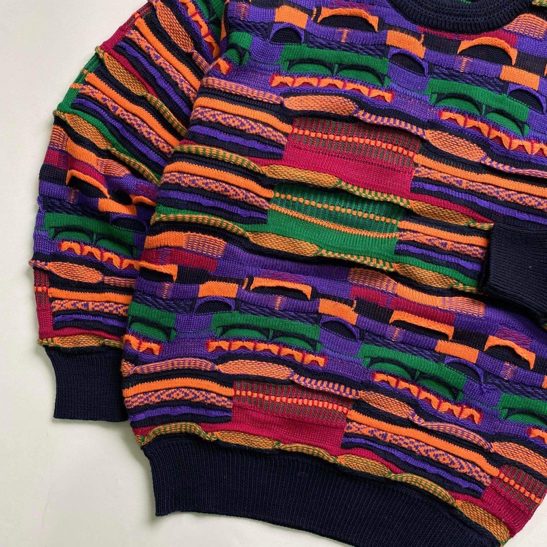 Vintage colorful sweater store
