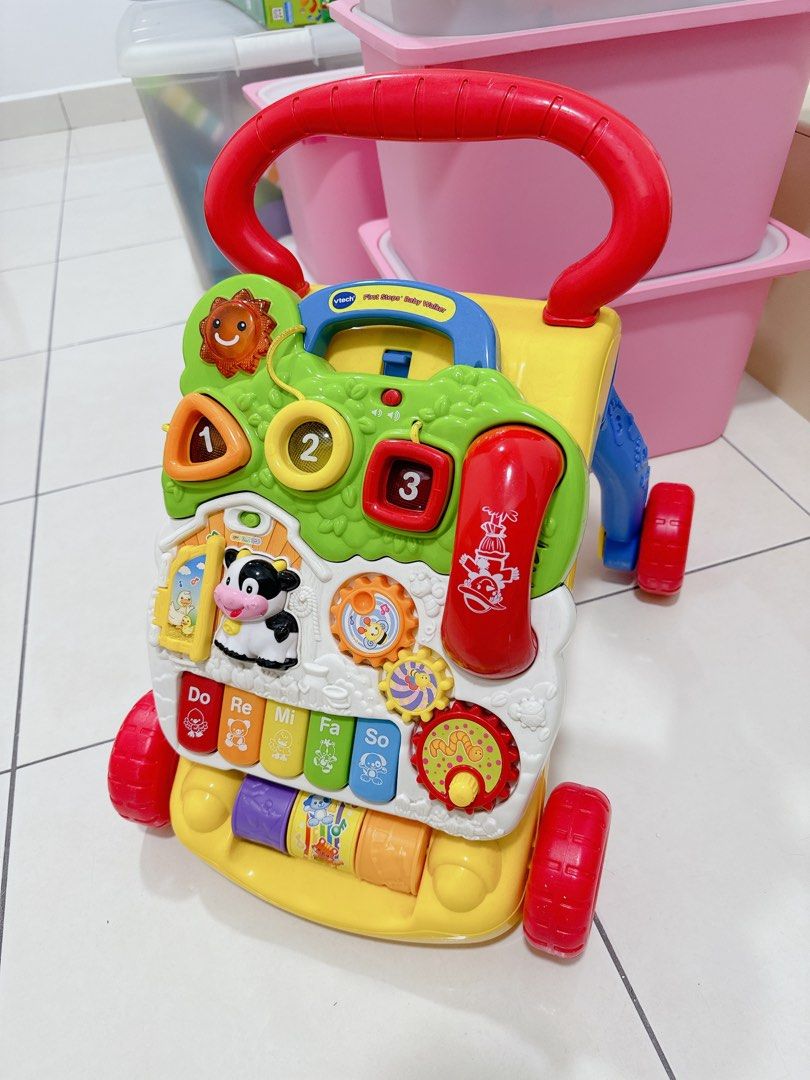VTech 2 in 1 Baby Walker Babies Kids Infant Playtime on Carousell