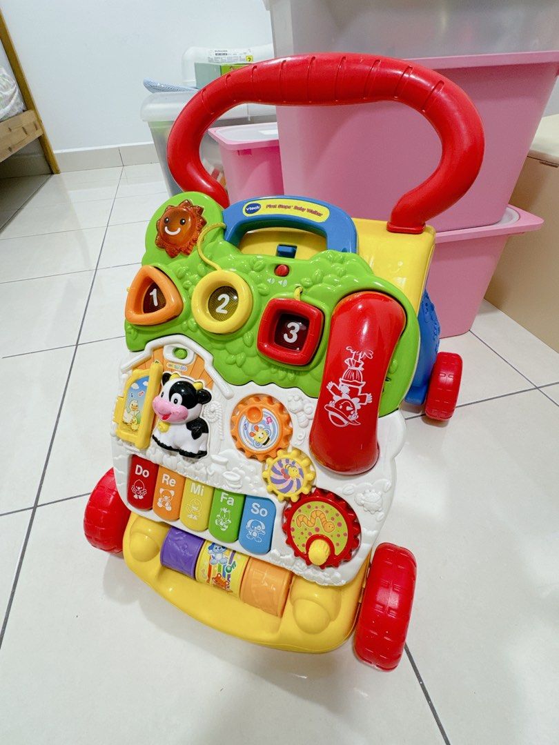 VTech 2 in 1 Baby Walker Babies Kids Infant Playtime on Carousell