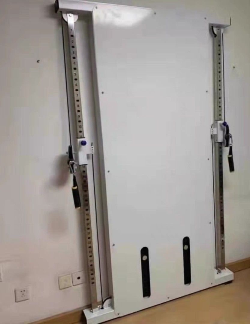 Wall Mount Panel Fly Cable Machine Single Double Pull up bar BN, Sports ...