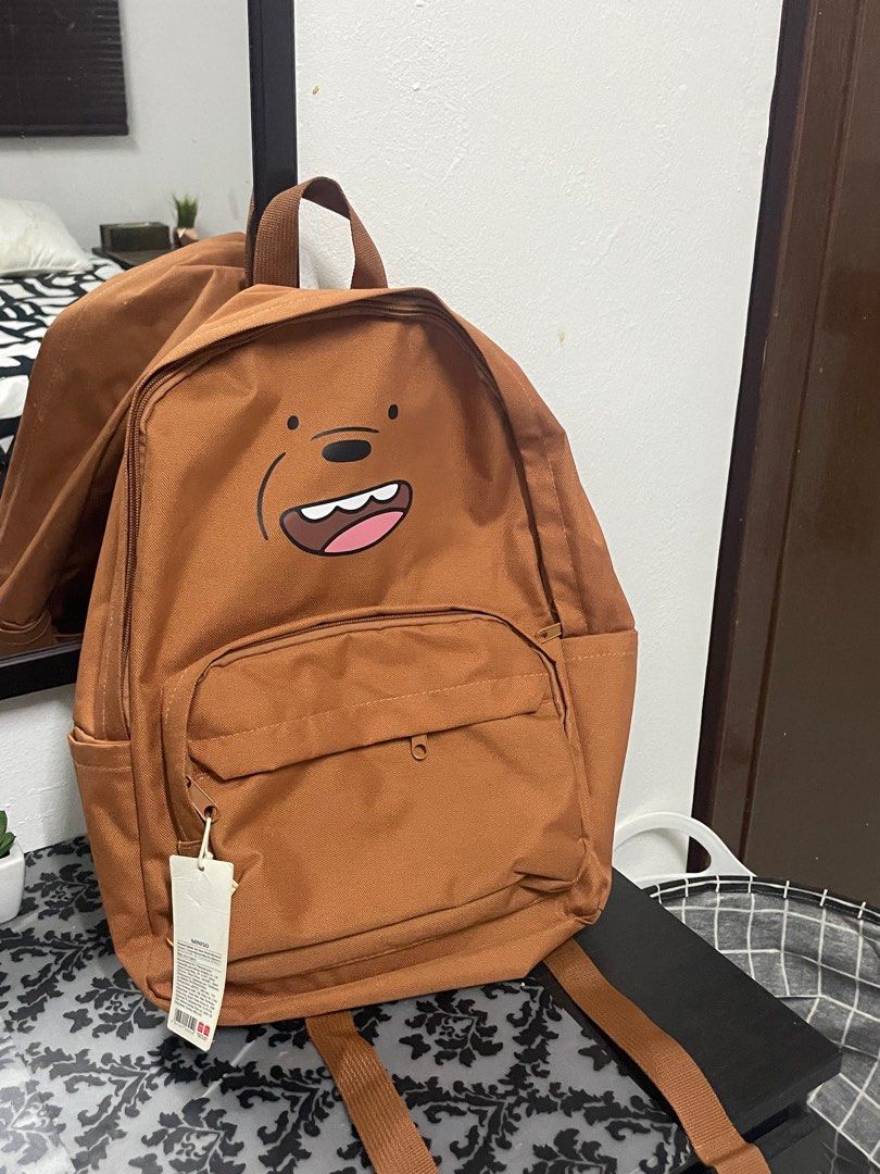 Miniso we bare bears backpack shop