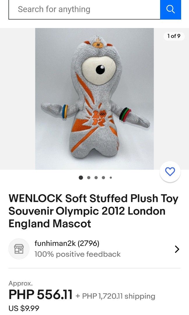 Olympic Mascots Wenlock Fotografías e imágenes de stock - Getty Images