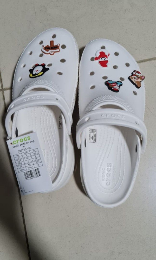 White crocs women's 9 online