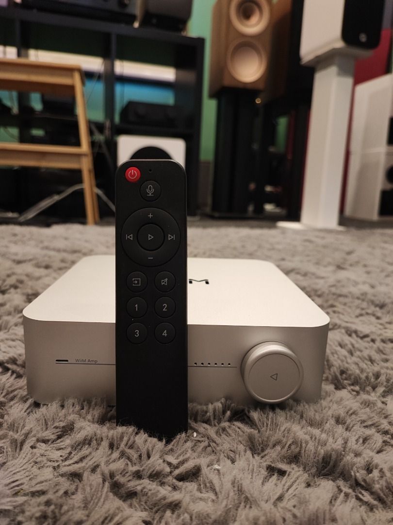 WiiM Amp Multiroom Streaming Amplifier with AirPlay 2, Chromecast