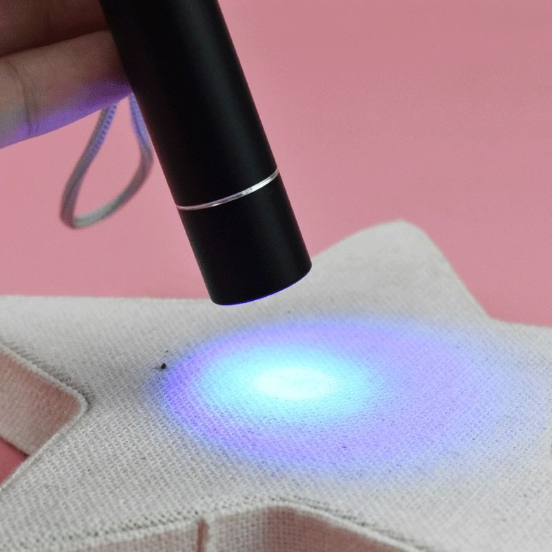 Wood's lamp cat ringworm detection pet fungus ultraviolet cat laser pen