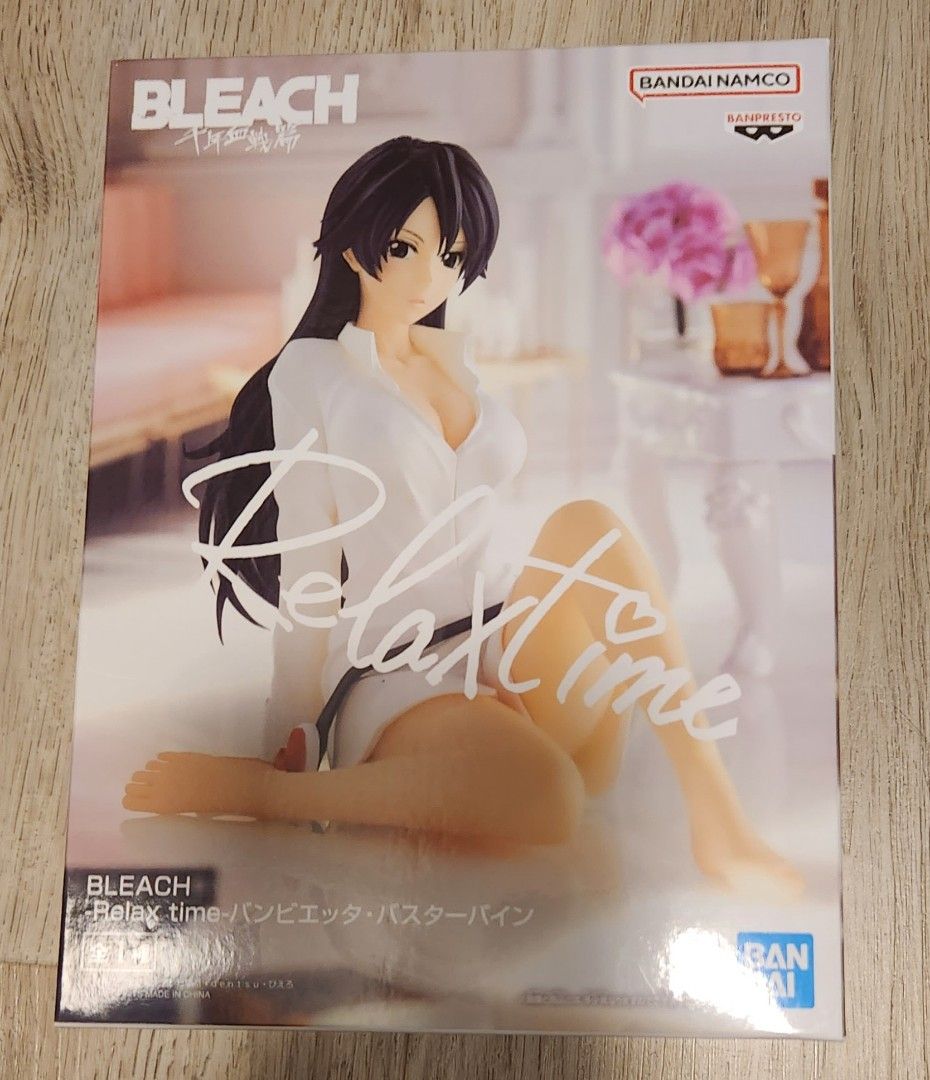Banpresto Figura de Acción Bambietta Basterbine Bleach, Relax Time 11 cm BP88458 Multicolor