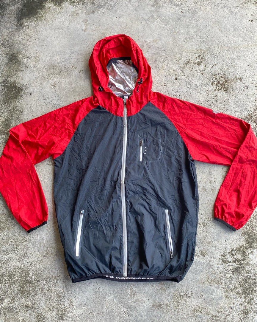 (XL) Sauna suit hoodie Windbreker jacket, Men's Fashion, Coats, Jackets